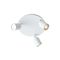 Foco de baño moderno blanco 3 luces IP44 - Ducha