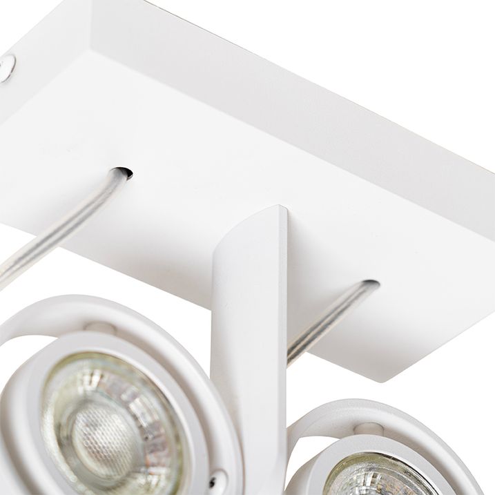 Moderne spotlight hvit 2-lys - Master 50