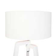 Stojaca-lampa-trojnožka-biela-drevo-s-bielym-tienidlom-50-cm---Puros