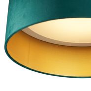 Moderna-plafonska-lampa-zeleni-baršun-40cm-uklj.-LED-sa-3-stepenim-zatamnjivanjem---Sue