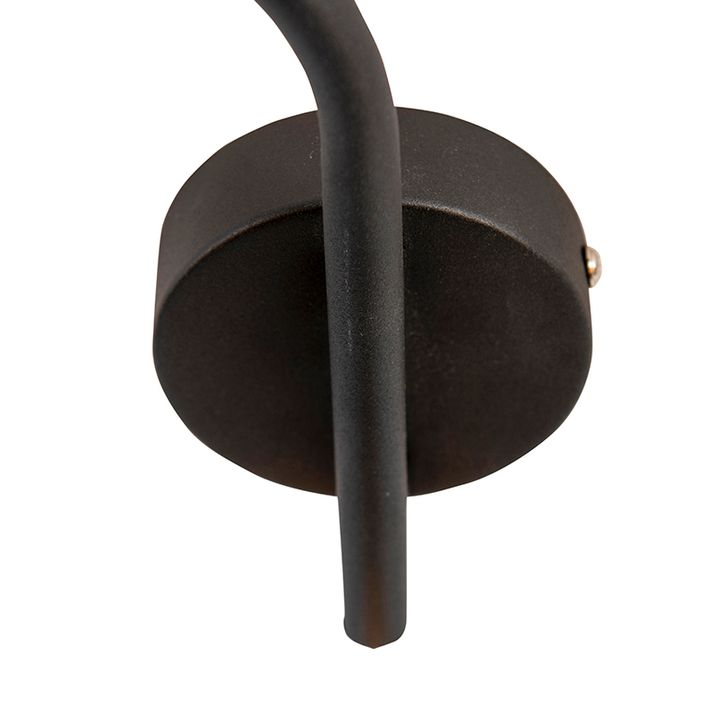 Plafonnier moderne noir 3 lumières - Lofty