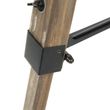 Industrial-Floor-Lamp-on-Wooden-Tripod-with-Grey-Lampshade---Laos