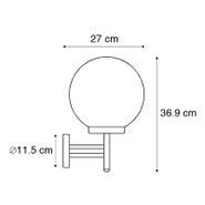 Moderni-ulkoseinävalaisin-teräs-ruostumaton-teräs-IP44---Sfera