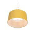 Moderní-závěsné-svítidlo-černé-s stínítkem-50-cm-žluté---Combi-1