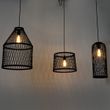 Интелигентен-външен-висящ-аплик-черен-ратан-3-светлина-с-LED---Calamus