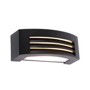 Modern-utomhusvägglampa-svart-IP44---Hurricane-1