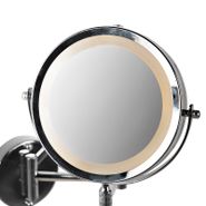 Specchio-da-parete-di-design-cromato-con-LED-dimmerabile-a-luce-calda-regolabile-IP44---Vicino