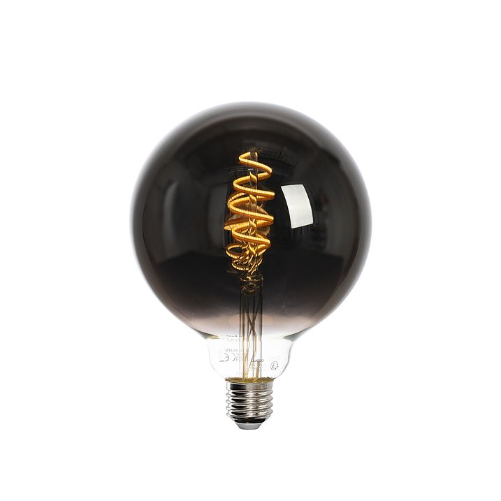 Akıllı E27 LED Ampul G125 Siyah 4W 60LM 1800-3000K