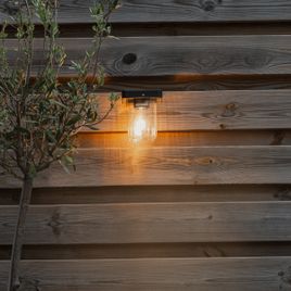 Moderne Außenwandleuchte schwarz IP54 - Chimay