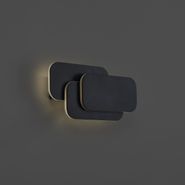 Moderne-Wandleuchte-schwarz-inkl.-LED-3-Stufen-Dimmbar---Dias