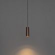 Suspension-design-bronze-foncé-avec-adaptateur-pour-rail-monophasé-inclus---Iconic-Tubo