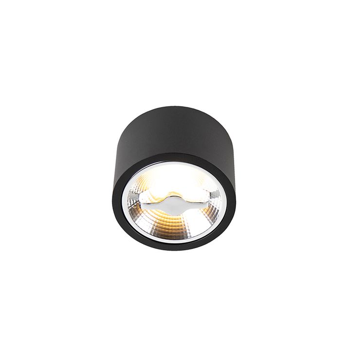 Moderni plafonski spot crni AR111 uklj. LED - Expert