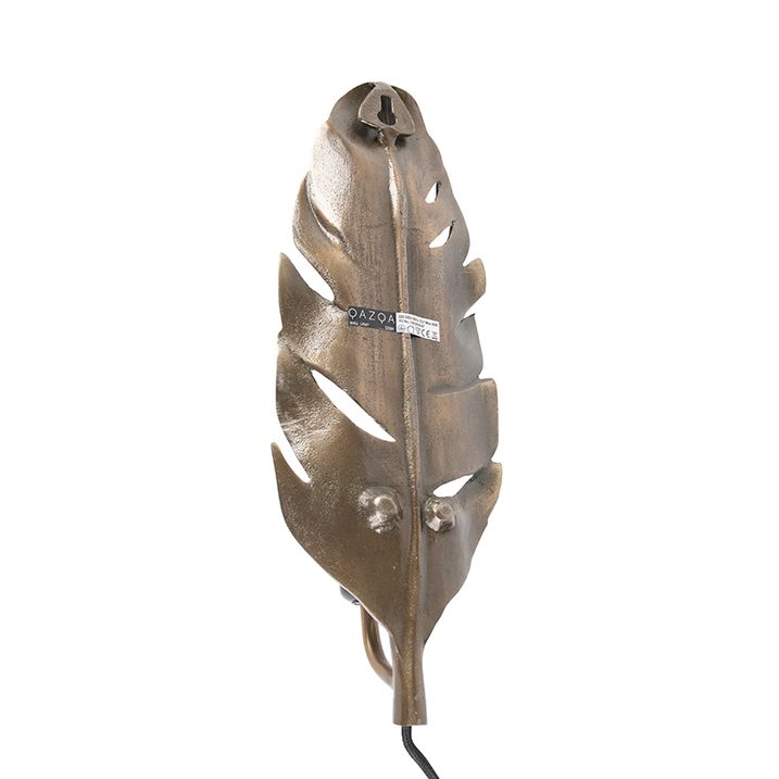 Applique Art déco bronze - Leaf