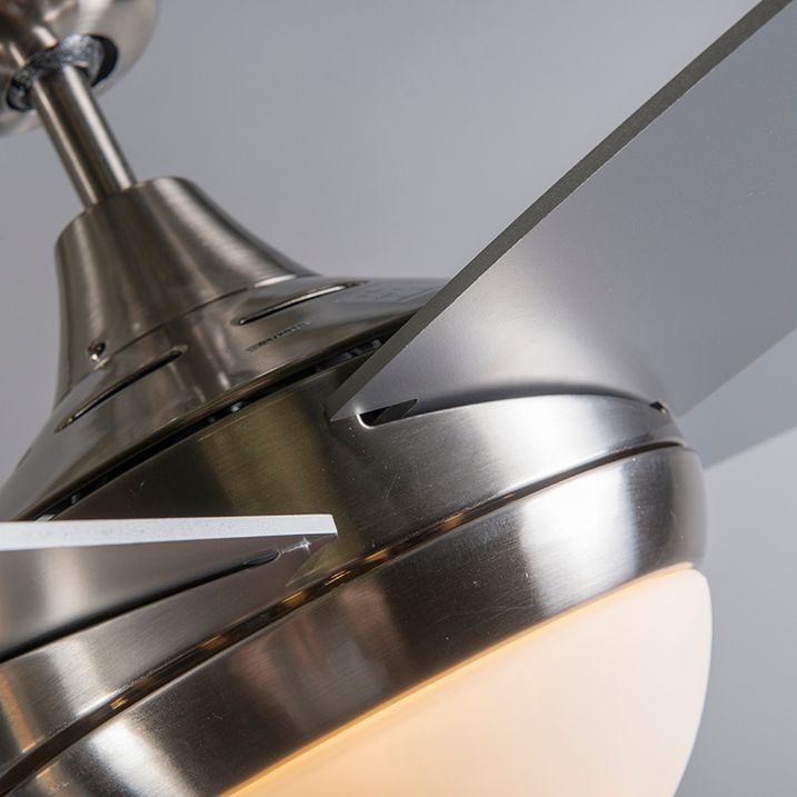 Stropní ventilátor ocelový s černým dřevěným potiskem 132 cm s dálkovým ovládáním - Cool