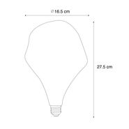 E27-Dimmbare-LED-Lampe-Spiralfilament-PS160-Amber-6W-340-lm-1800K