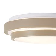 Moderní-stropní-svítidlo-taupe-s-bílou-34-cm-2-světelné-IP44---Walden