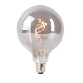E27 Stmievateľná LED žiarovka dymová G125 4W 130 lm 1900K