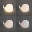 Pöytävalaisin-valkoinen-30cm-sis.-LED-himmennettävä-IP54-ladattava---Baby-Whale