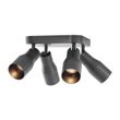 Spot-encastré-carré-GU10-50-mm-4-lumières---Stanley