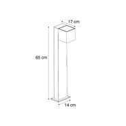 Kültéri-lámpa-rozsdabarna-65-cm-LED-del-IP64-es-védettséggel,-halvány-fénnyel-és-napelemmel---Charlene