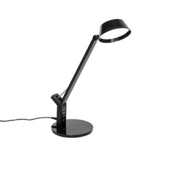 Tafellamp zwart met touch incl. LED met USB-aansluiting - Edward