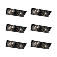 Set-od-6-ugradnih-reflektora-crni-AR111-okretni-i-nagibni-bez-okvira-2-Light---Oneon