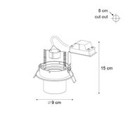 Foco-empotrado-moderno-beige-GU10-50-mm-redondo-orientable---Installa