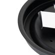Klassinen-kattovalaisin-musta-savulasilla-23-cm-IP44---Nohmi