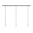 Moderne-skinnesystem-sort-med-2-spotter-og-3-pendellamper-1-fase---Slimline-Eira