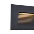 Set-di-6-lampade-da-parete-ad-incasso-moderne-nere-11,5-cm-LED-incluso-IP65---Trem