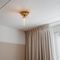 Moderni lubinė lempa bronzinė su stiklu - Dome