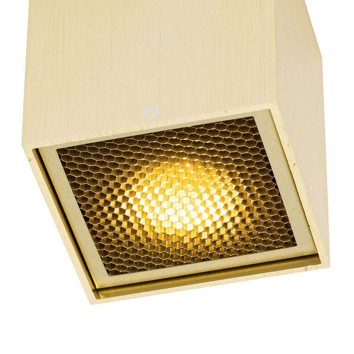 Designové bodové světlo zlaté - Qubo Honey