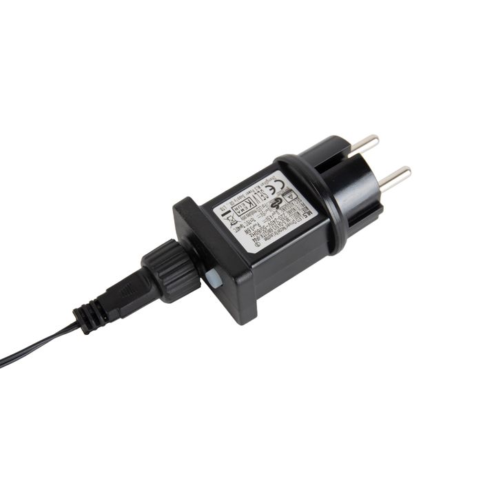 Lampă de perete de Crăciun neagră XMAS incl. LED cu temporizator IP44 - Yoro