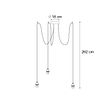 Lampada-a-sospensione-da-esterno-nera-a-3-luci-IP44---Cava