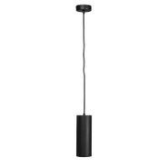 Lámpara-colgante-de-diseño-negra---Tubo