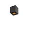 Design surface-mounted spotlight black GU10 50mm - Qubo Honey