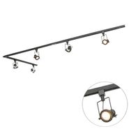 Sistema-de-calhas-de-iluminação-inteligente-preto-monofásico-com-5-Wifi-GU10---Iconic-Suplux