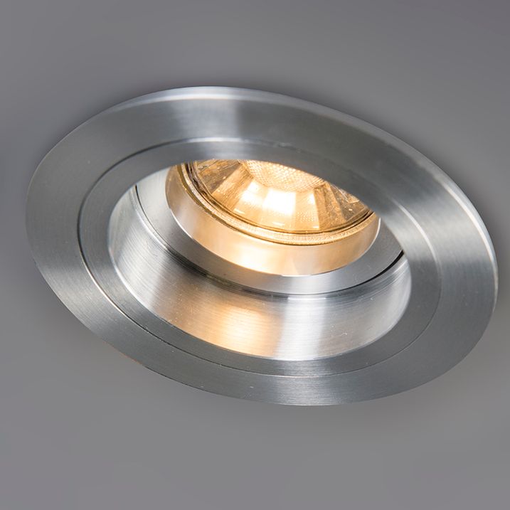 Spot encastré rond en aluminium orientable et inclinable - Chuck