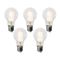 Set me 5 llamba LED E27 me errësim A60 6W 700 lm 2200K