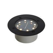 Set-de-6-focos-de-jardín-negros-con-LED-IP65-solar---Terry