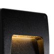 Zidna-lampa-za-spoljnu-upotrebu-crna-kvadratna-uključujući-LED-IP65---Gem