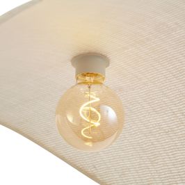Moderna-viseća-svjetiljka-bež-65cm---Hat