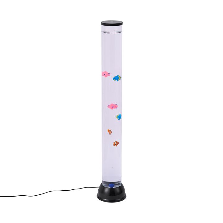Boblerør sort 90 cm inkl. LED RGB - Zoop