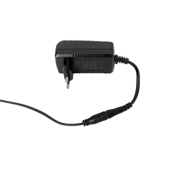 Lampadaire moderne doré avec bras de lecture avec LED et variateur - Divo