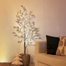 Weihnachts-Aussenstehleuchte Baum 150cm inkl. LED mit Timer IP44 - Fuyu