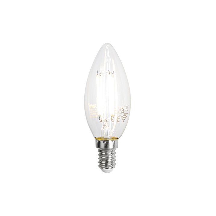 Pametna viseća lampa crna 7-svjetla uklj. WiFi C35 - Knight