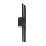 Moderne-Außenwandleuchte-schwarz-inkl.-LED-2-Licht-IP54---Jamal