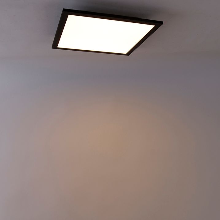 Panou LED negru 40 cm cu LED inclus cu telecomandă - Live