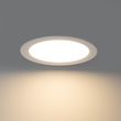 Set-de-6-spoturi-încastrate-albe-14,5-cm-Incl.-LED-reglabil-în-Kelvin-cu-comutator-DIP---Stephanie