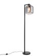 Design-Floor-Lamp-Black-with-Smoke-Glass---Qara-Down